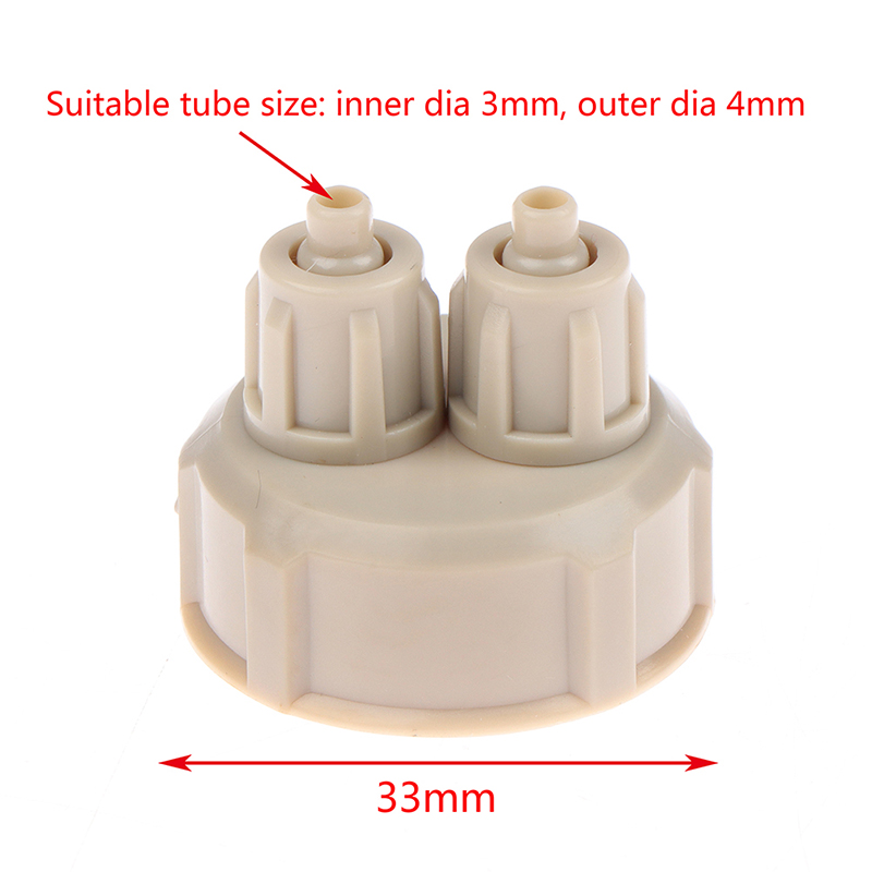 Planted Aquarium Maintenance - 2Pcs Aquarium CO2 System Tube Valve