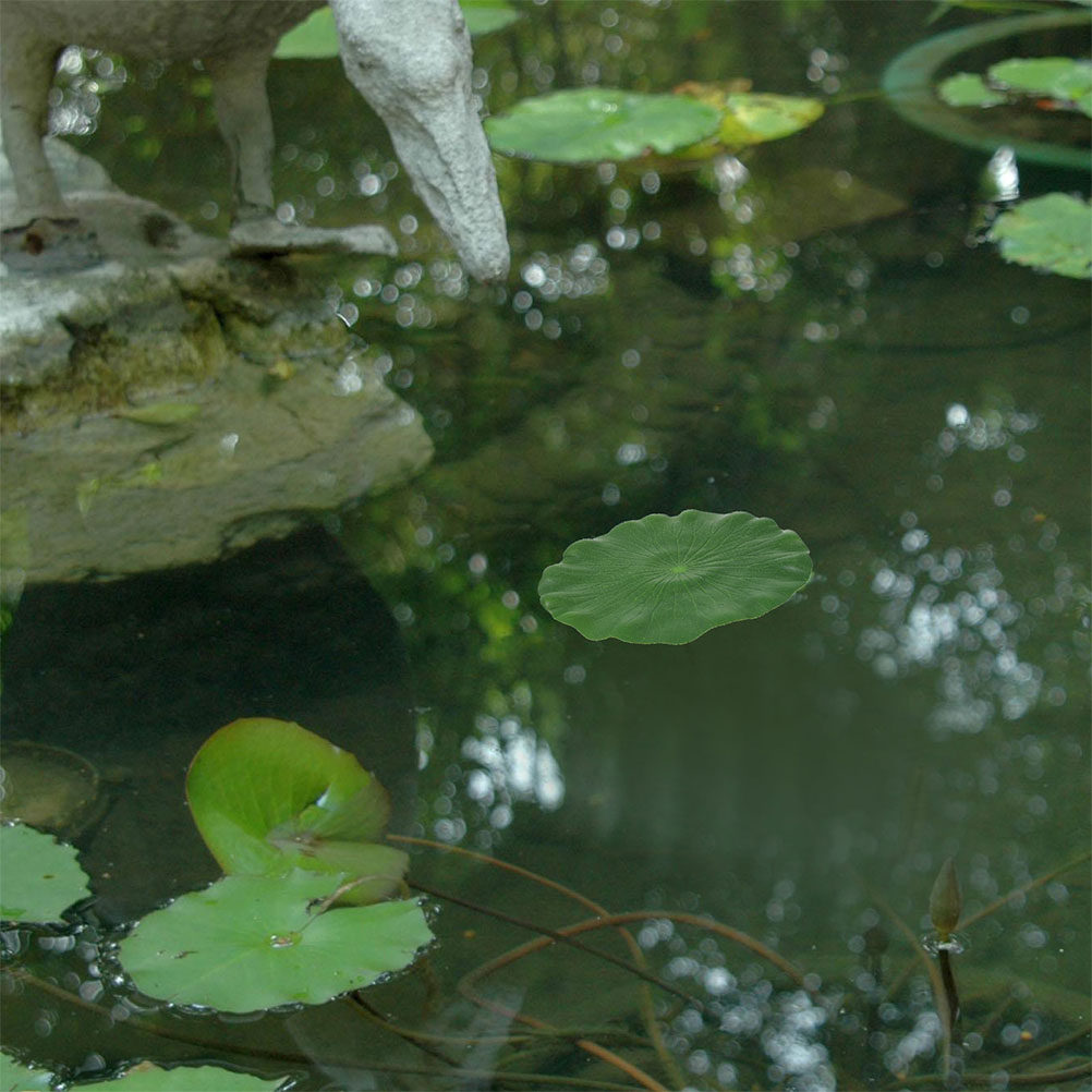 Aquarium Planted Plants - 15pcs Artificial Pads For Aquarium Pond