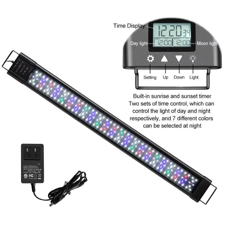 LED IP68 11.8 in 18W Plant Gro - Planted Aquarium Hours ulasan dan harga