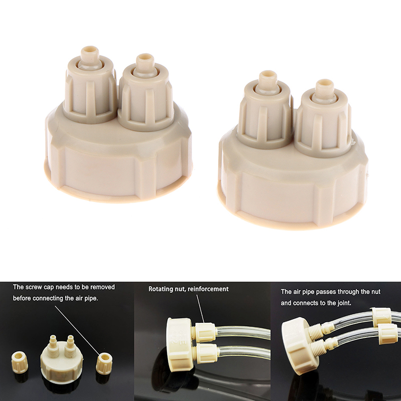 2Pcs Aquarium CO2 System Tube  - Planted Aquarium Maintenance ulasan dan harga