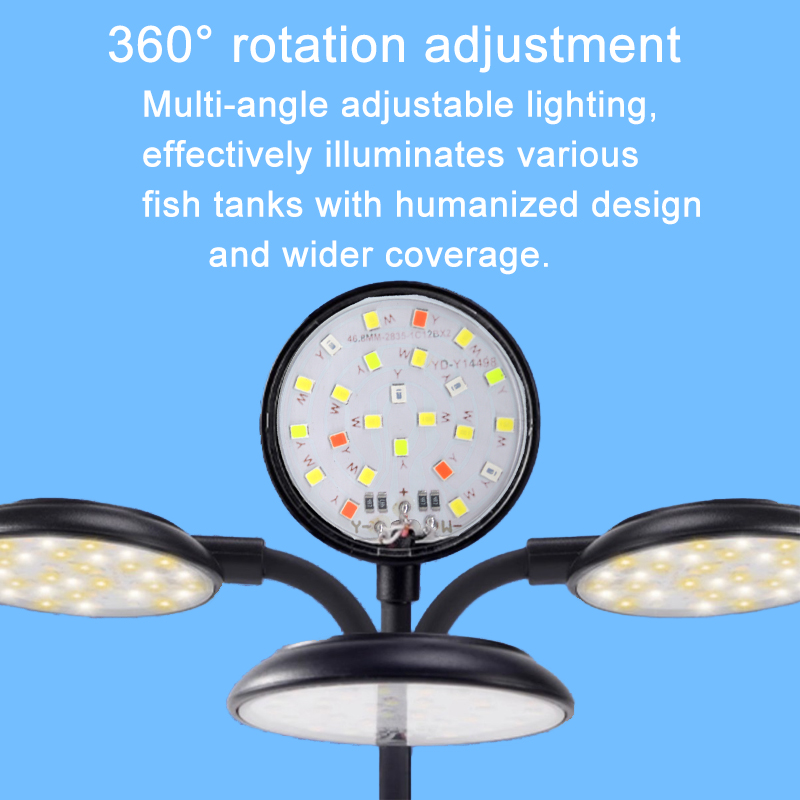 USB Aquarium LED Lamp Fish Tan - Led Planted Tank Light ulasan dan harga
