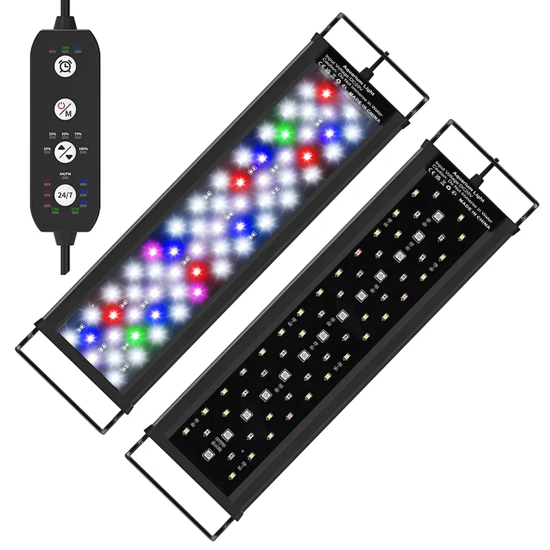 LED Aquarium Light for Fish Ta - Planted Aquarium Hours ulasan dan harga