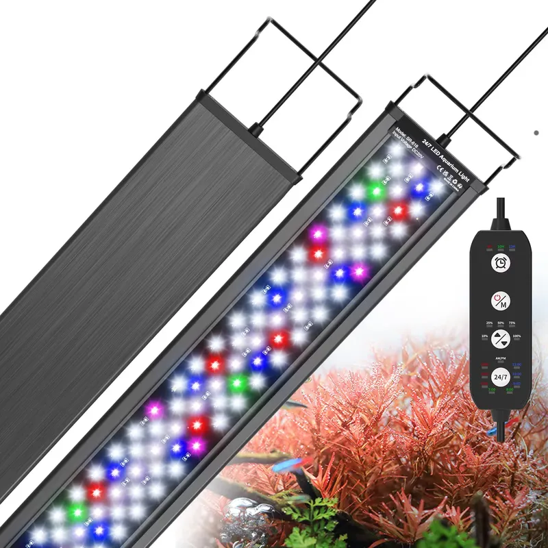 LED Aquarium Light for Fish Ta - Planted Aquarium Hours ulasan dan harga
