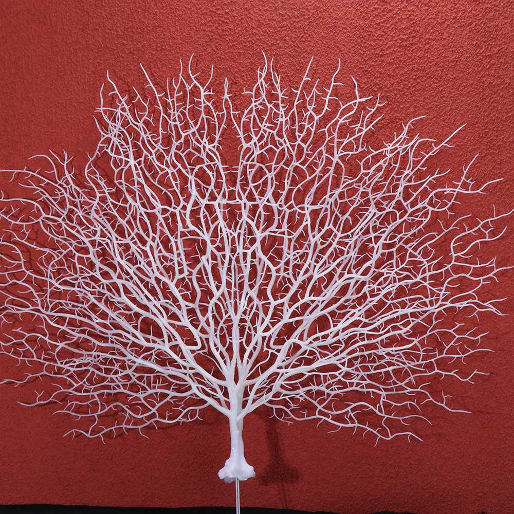 Fake Aquarium Sea Plant Simula - Aquarium Planted Tree ulasan dan harga
