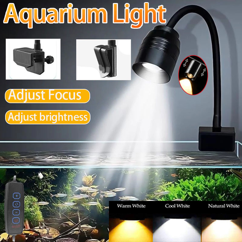 USB Aquarium Light Lighting pl - Led Planted Tank Light ulasan dan harga