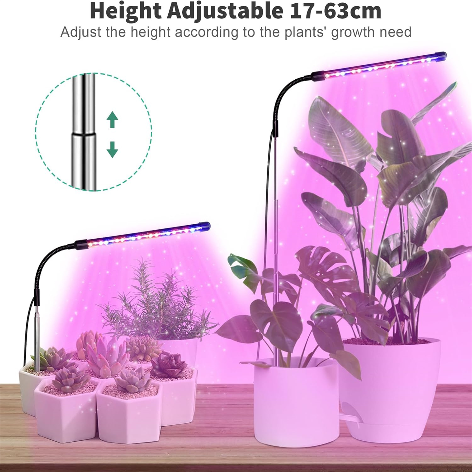 3Colors USB Grow Lamp Plant Fu - Led Planted Tank Light ulasan dan harga