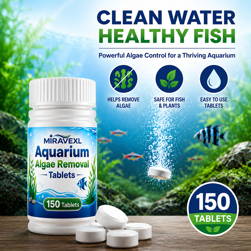 MIRAVEXL 150 Aquarium Algae Re - Planted Aquarium Maintenance ulasan dan harga