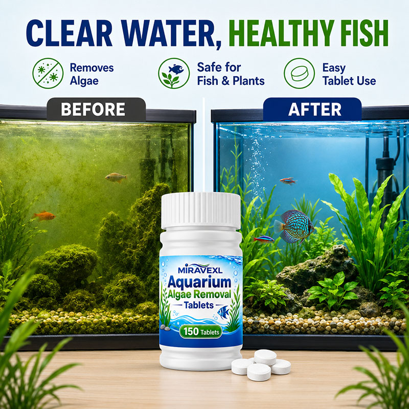 MIRAVEXL 150 Aquarium Algae Re - Planted Aquarium Maintenance ulasan dan harga