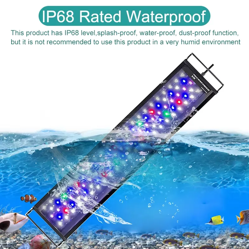 New 60cm Full Spectrum LED Aqu - Planted Aquarium Hours ulasan dan harga