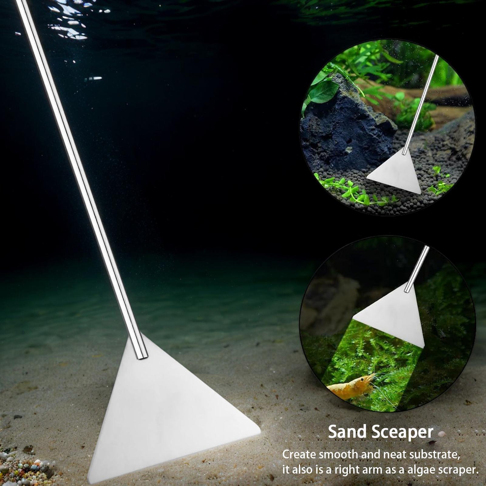 4pcs Aquarium Tool Kit Stainle - Planted Aquarium Maintenance ulasan dan harga