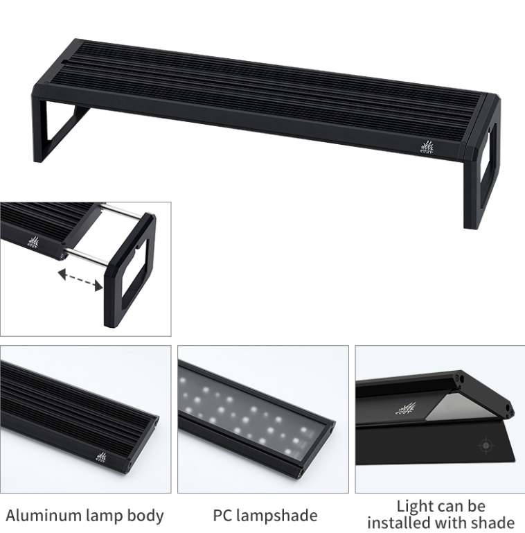 Week Aqua M Series RGB UV LED  - Led Planted Tank Light ulasan dan harga