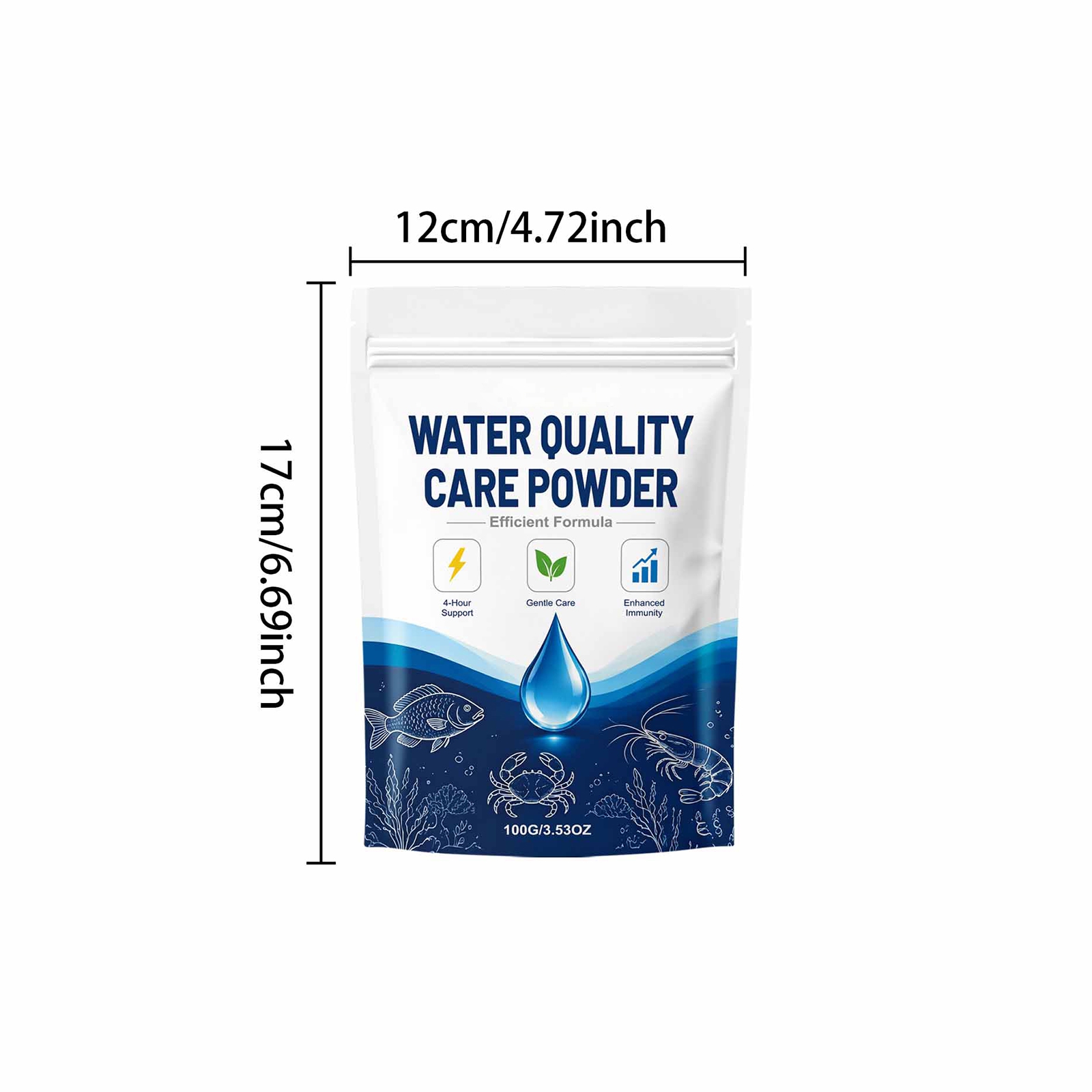 1/2/3/5PCS Water Clarifying Po - Planted Aquarium Cloudy Water ulasan dan harga