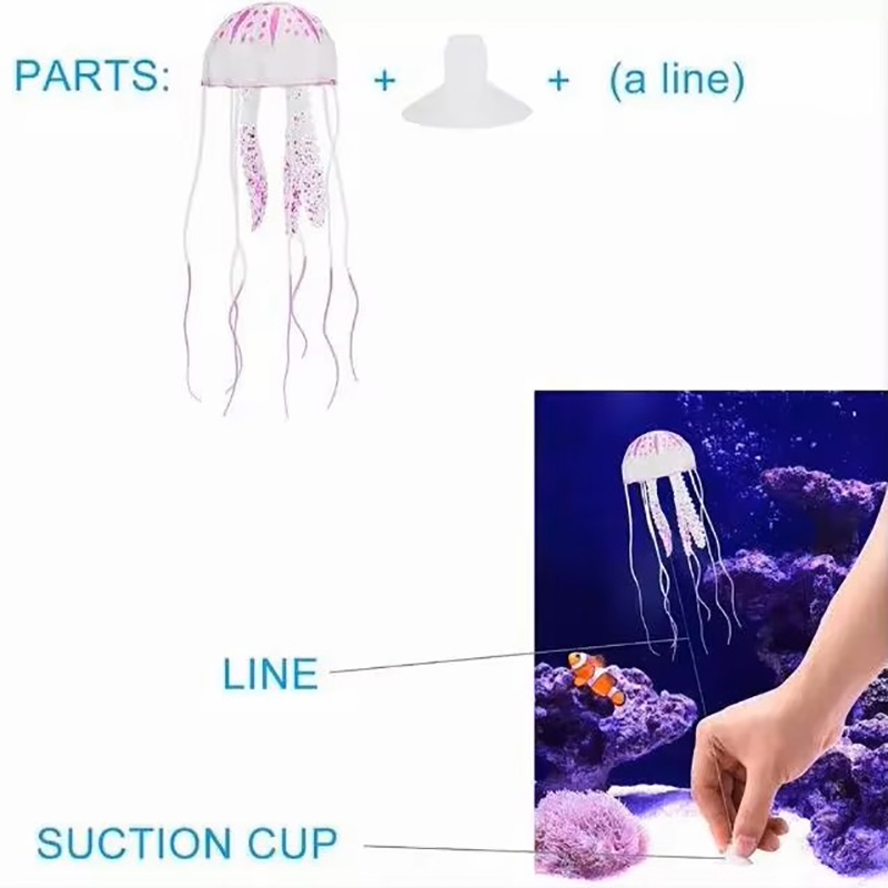 Artificial Swim Luminous Jelly - Aquarium Plant Dip ulasan dan harga