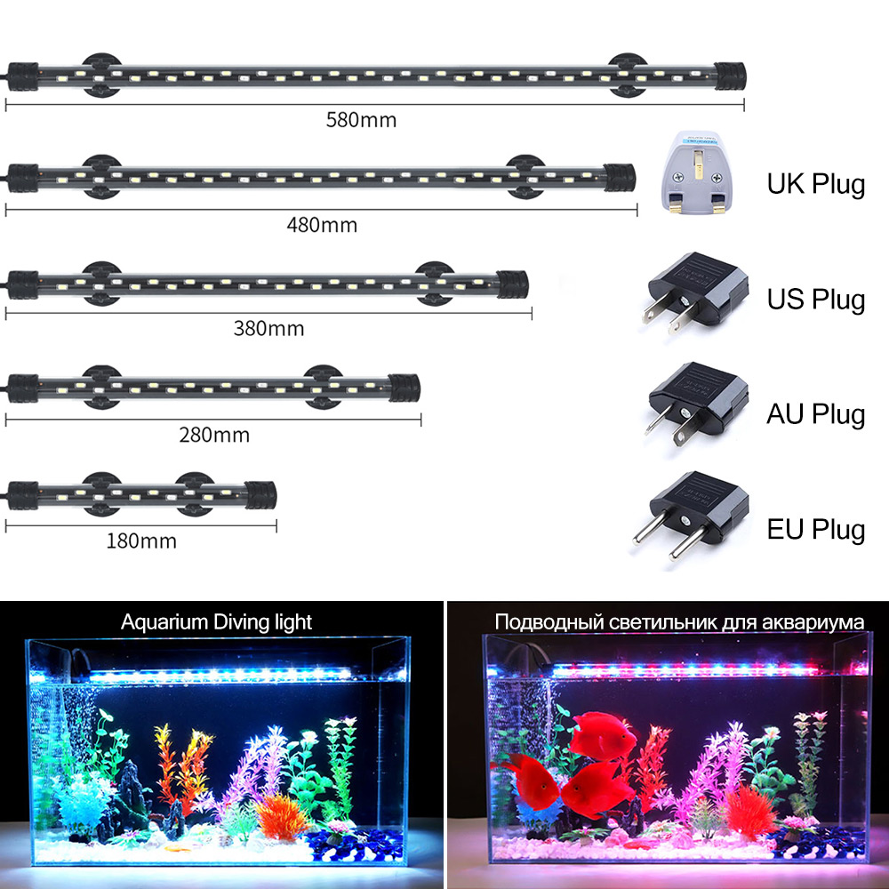 90-260V Aquarium Light LED Wat - Led Planted Tank Light ulasan dan harga