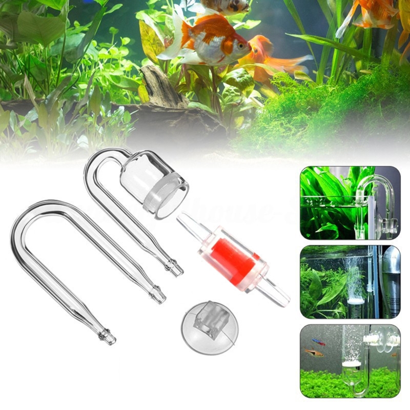 4pcs Set DIY CO2 Diffuser For  - Planted Aquarium Maintenance ulasan dan harga