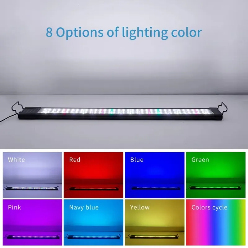 48W IP68 LED Aquarium Light fo - Planted Aquarium Hours ulasan dan harga